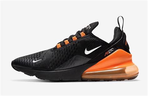 nike 270 orange schwarz|nike 270 orange and black.